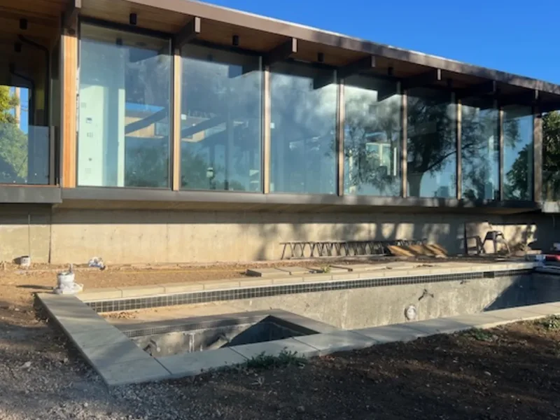 5637 Busch Drive under construction.